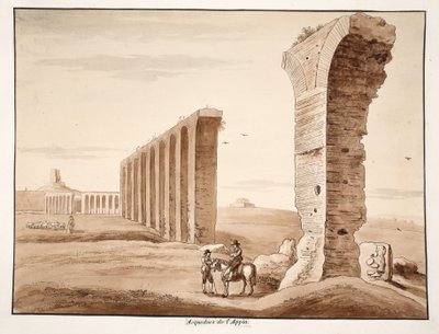 The Aqua Appia by Agostino Tofanelli